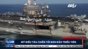 Mỹ điều chiến hạm đến bán đảo Triều Tiên