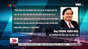 Nam sinh 8 năm cõng bạn tới trường, Bộ trưởng GD-ĐT gửi thư khen