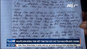Toàn bộ nội dung bức tâm thư dân Đồng Tâm gửi Chủ tịch Nguyễn Đức Chung
