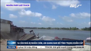 16 căn nhà bị nhấn chìm, An Giang công bố tình trạng khẩn cấp