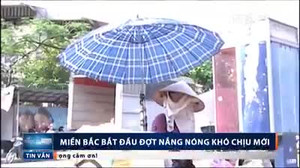 Thời tiết miền Bắc: Ngày nắng nóng, chiều tối mưa dông