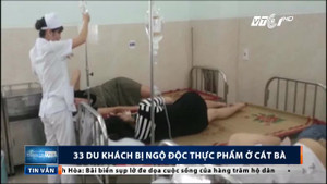 Ăn buffet hải sản ở Cát Bà, 33 du khách nhập viện