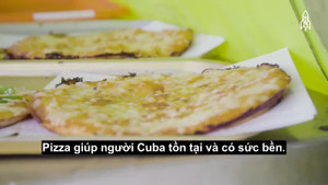 Pizza rơi qua 3 tầng nhà hút khách tại Cuba
