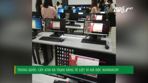 Mã độc Wannacry tấn công, cây ATM và trạm xăng tê liệt