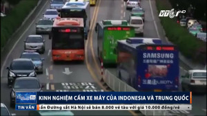 Indonesia, Trung Quốc từng cấm xe máy thế nào?