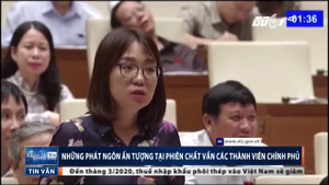 Điểm lại những phát ngôn chất vấn ấn tượng của đại biểu Quốc hội