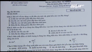 Lần đầu thi tổ hợp Khoa học tự nhiên: Thí sinh có thể gian lận?