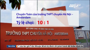 Hà Nội: Vào lớp 10 trường chuyên khó hơn vào đại học