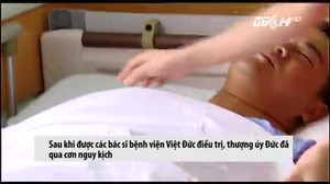 Video: CSGT Hà Tĩnh bị container hất văng xuống đường đã qua cơn nguy kịch