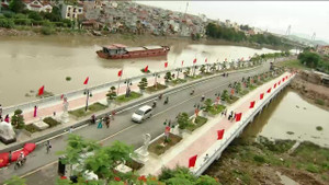 Cận cảnh cầu vượt sông 78 tỷ đồng xây xong trong 50 ngày, lập kỷ lục Việt Nam