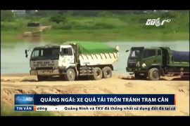 Ngỡ ngàng thủ đoạn trốn trạm cân tinh vi của xe quá tải