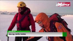 Độc đáo lễ cưới đầu tiên tổ chức ở vùng lãnh thổ Nam Cực