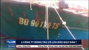 Tàu vỏ thép hư hỏng hàng loạt: 2 công ty đóng tàu có lừa đảo ngư dân?