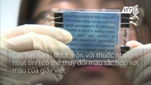 Độc đáo phát minh giấy 'bất tử' dùng mãi không hỏng