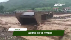 Lũ quét ở Sơn La, Yên Bái: Nhà cửa bị cuốn trôi, vùi lấp trong đất đá