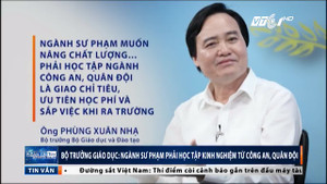 Bộ trưởng GD-ĐT: Ngành sư phạm phải học tập kinh nghiệm từ công an, quân đội