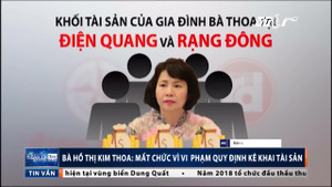 Bà Hồ Thị Kim Thoa mất chức vì kê khai không đúng, không đủ
