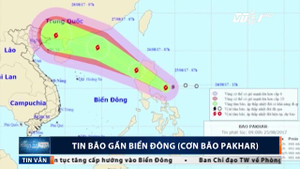 Bão số 6 vừa qua, bão Pakhar lại tăng cấp, hướng thẳng Biển Đông
