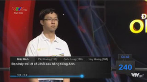 Chung kết Olympia 2017: Phần thi Về đích của 'cậu bé Google' Phan Đăng Nhật Minh