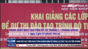 Học viện Khoa học Xã hội: Mỗi ngày 'đẻ' một tiến sỹ