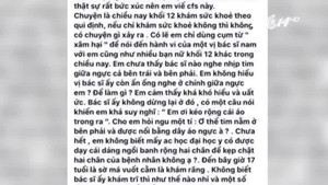Nữ sinh tố bác sĩ sàm sỡ khi khám sức khỏe: Ban giám hiệu thông tin chính thức