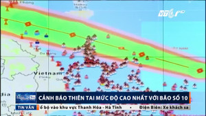 Tin bão số 10: Cảnh báo sức tàn phá của cơn bão mạnh nhất thập kỷ