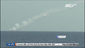 Video: Nga dội 'mưa tên lửa' xuống sào huyệt của IS