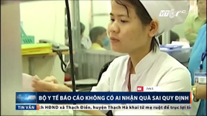Bộ Y tế báo cáo không có cán bộ nhận quà sai quy định