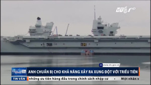 Anh chuẩn bị 'hàng nóng' để đối phó Triều Tiên