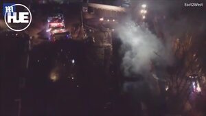 Video: Trụ sở tình báo tối mật của ông Putin cháy ngùn ngụt vì chập điện