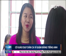 Cô giáo hồi sinh ví, giặm bằng tiếng Anh