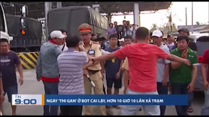 'Thi gan' ở BOT Cai Lậy: 10 giờ 10 lần xả trạm