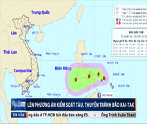 Tin mới nhất về bão Kai-tak