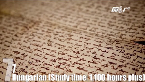 Những ngôn ngữ khó học nhất thế giới, thời gian học gấp đôi tiếng Việt