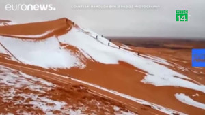 Vì sao tuyết rơi dày tới 40 cm ở sa mạc Sahara?