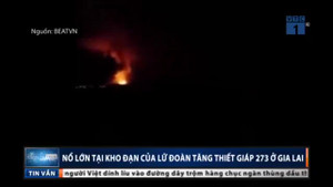 Nổ kho đạn ở Gia Lai: Dân hoảng sợ ôm đồ đạc chạy ra khỏi nhà trong đêm