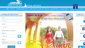 Xuất hiện website bán vé tàu cạo sửa, đắt hơn giá gốc