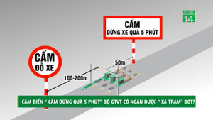 Cắm biển 'cấm dừng quá 5 phút', Bộ GTVT có ngăn được xả trạm BOT?