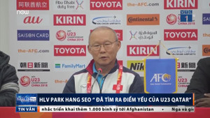 HLV Park Hang Seo tìm ra điểm yếu của U23 Qatar