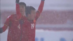 Clip: Quang Hải sút phạt hiểm hóc, gỡ hòa cho U23 Việt Nam