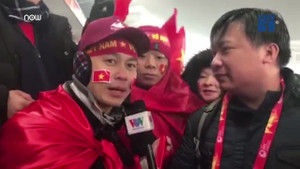 CĐV tại Thường Châu: 'Chúng tôi tự hào về U23 Việt Nam!'