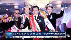 Xử phạt BTC cuộc thi 'Quý ông lịch lãm' đội vương miện, tay cầm kiếm