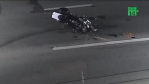 Cảnh sát Mỹ bị tông trong lúc hộ tống xe chở Thủ tướng Canada