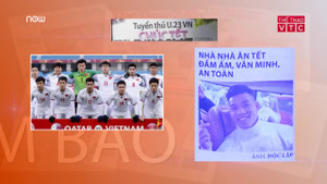 Video: Cầu thủ U23 Việt Nam chúc Tết siêu độc, lạ