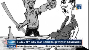 3 ngày Tết: Gần 2.000 người nhập viện vì đánh nhau