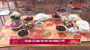 Làng ăn thịt chó mùng 4 Tết ở Hà Nội