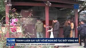 Tranh luận gay gắt đề nghị bỏ tục đốt vàng mã