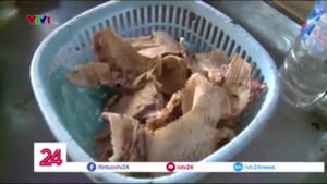 Đột nhập nhiều lò chế biến mực tẩm bẩn để bán vào TP.HCM