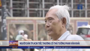 Người dân TP.HCM tiếc thương cố Thủ tướng Phan Văn Khải