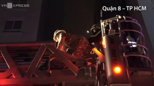 Clip: Cháy chung cư ở TP.HCM, 13 người chết